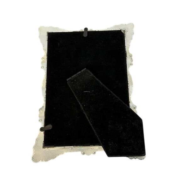 Studio Decor Photo Picture Frame Pearl & Crystal Wedding Bridal 4 x 6" - Picture 3 of 3